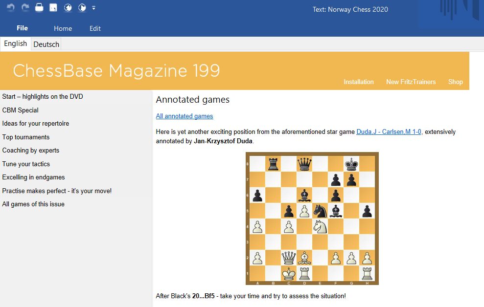 New: ChessBase Magazine 199 | ChessBase